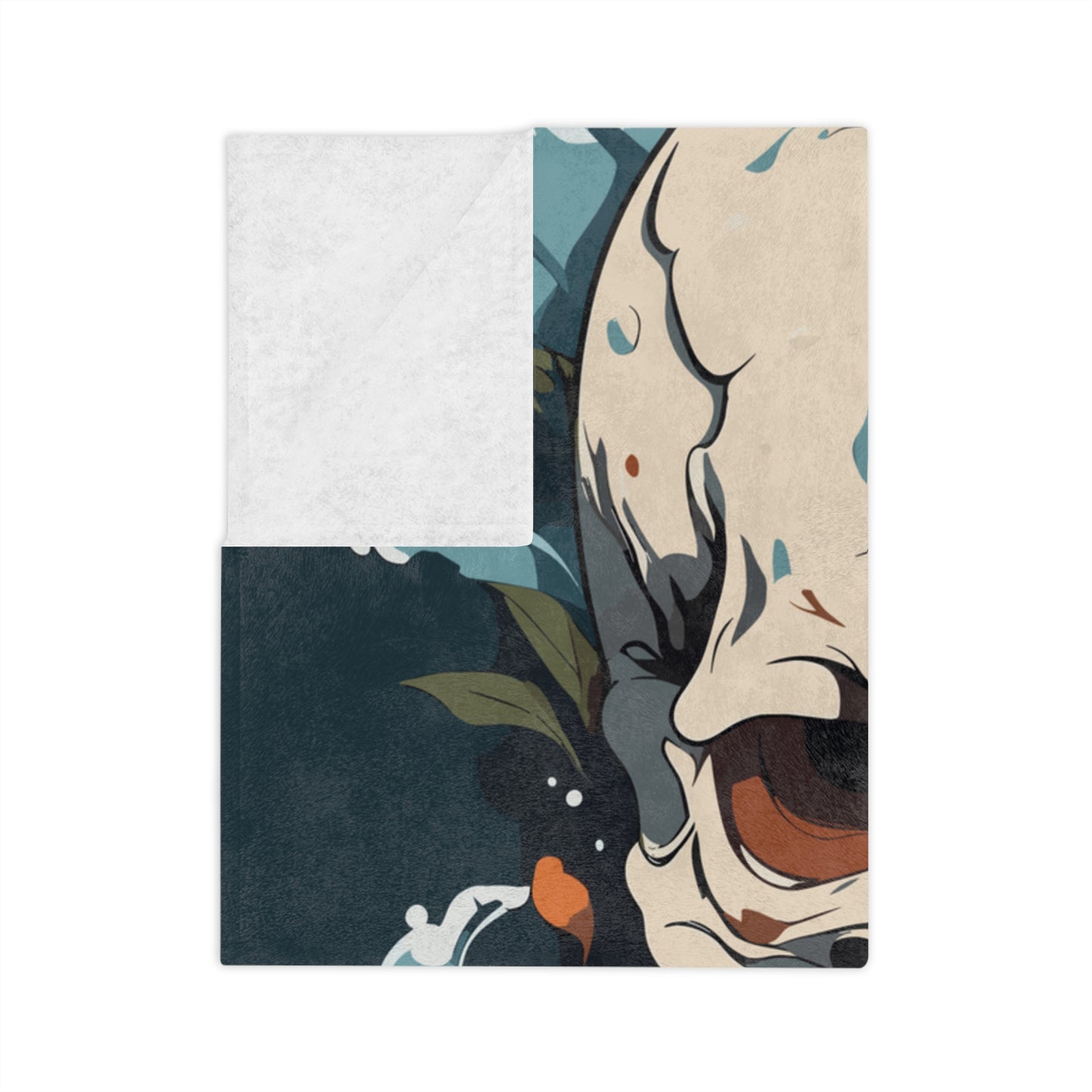 Dead Sea Velveteen Minky Blanket