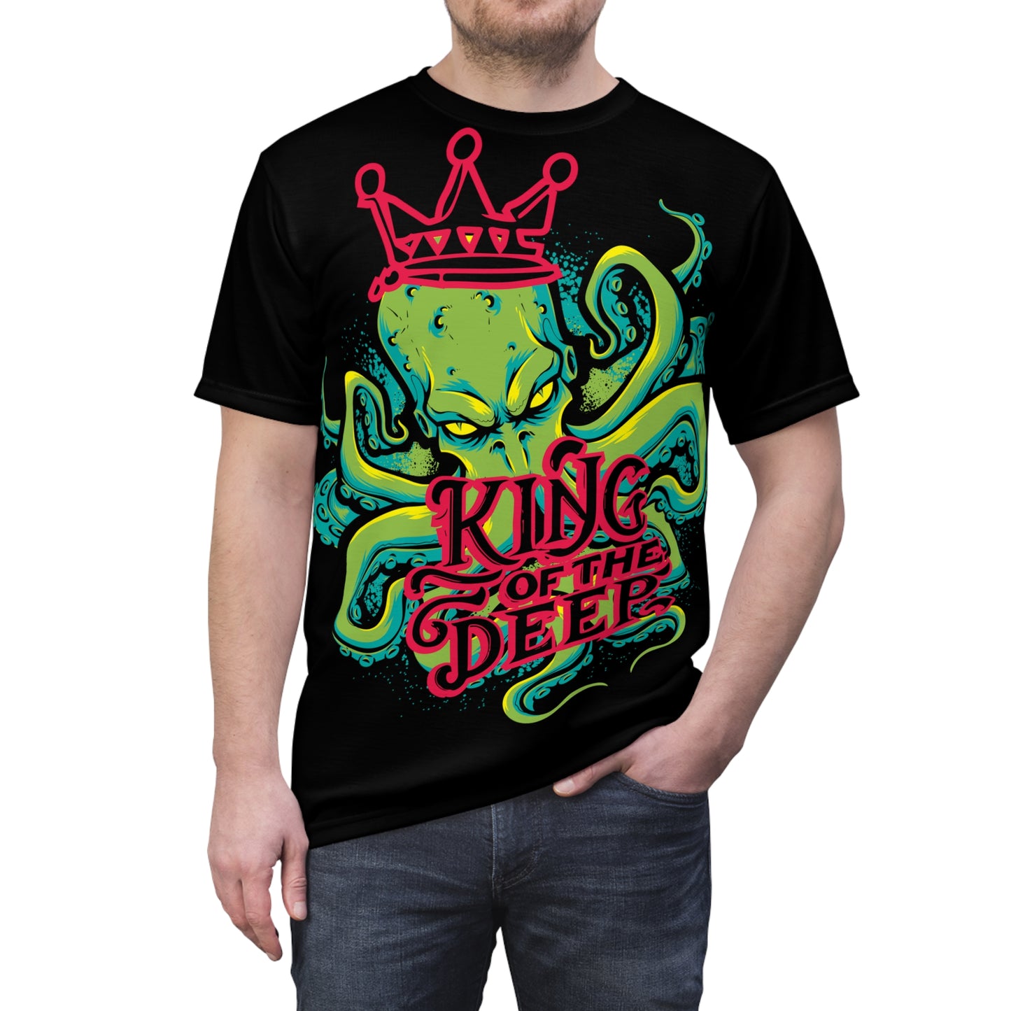 Deep Blue Sea Kraken T-Shirt