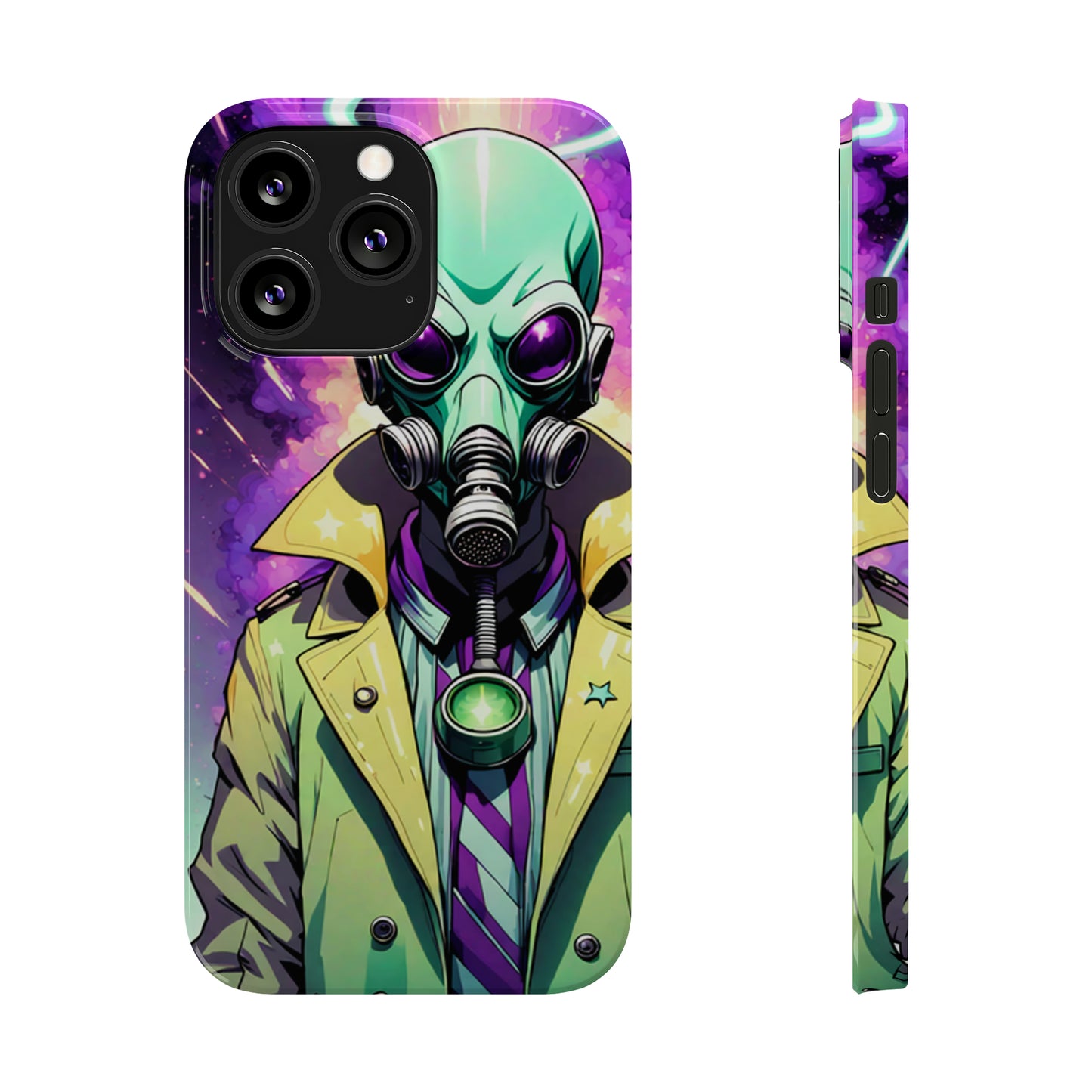 The Alien Inspector iPhone 15 –13 Slim Phone Case