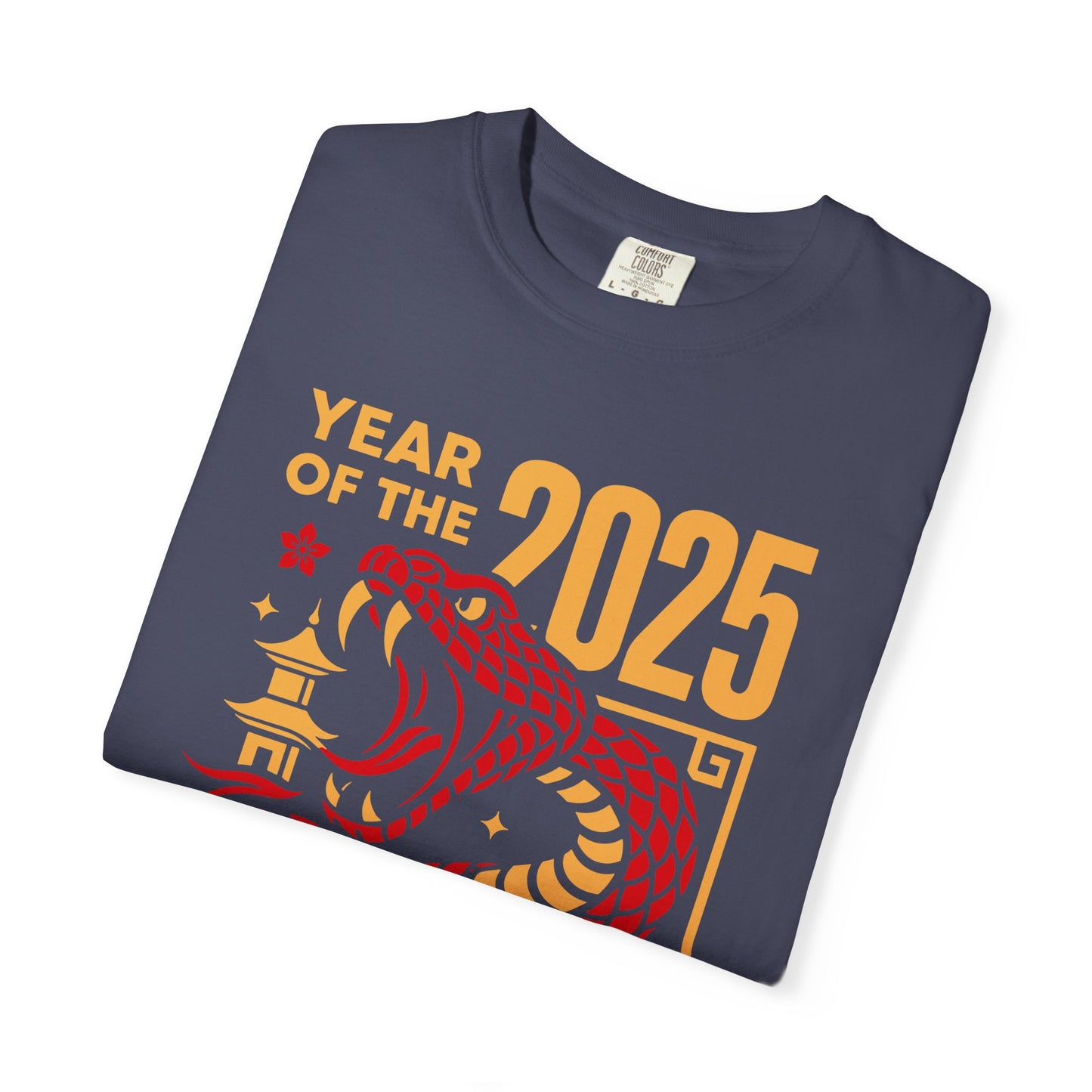 2025 Year of the Snake Unisex T-Shirt - Celebrate Lunar New Year with Style