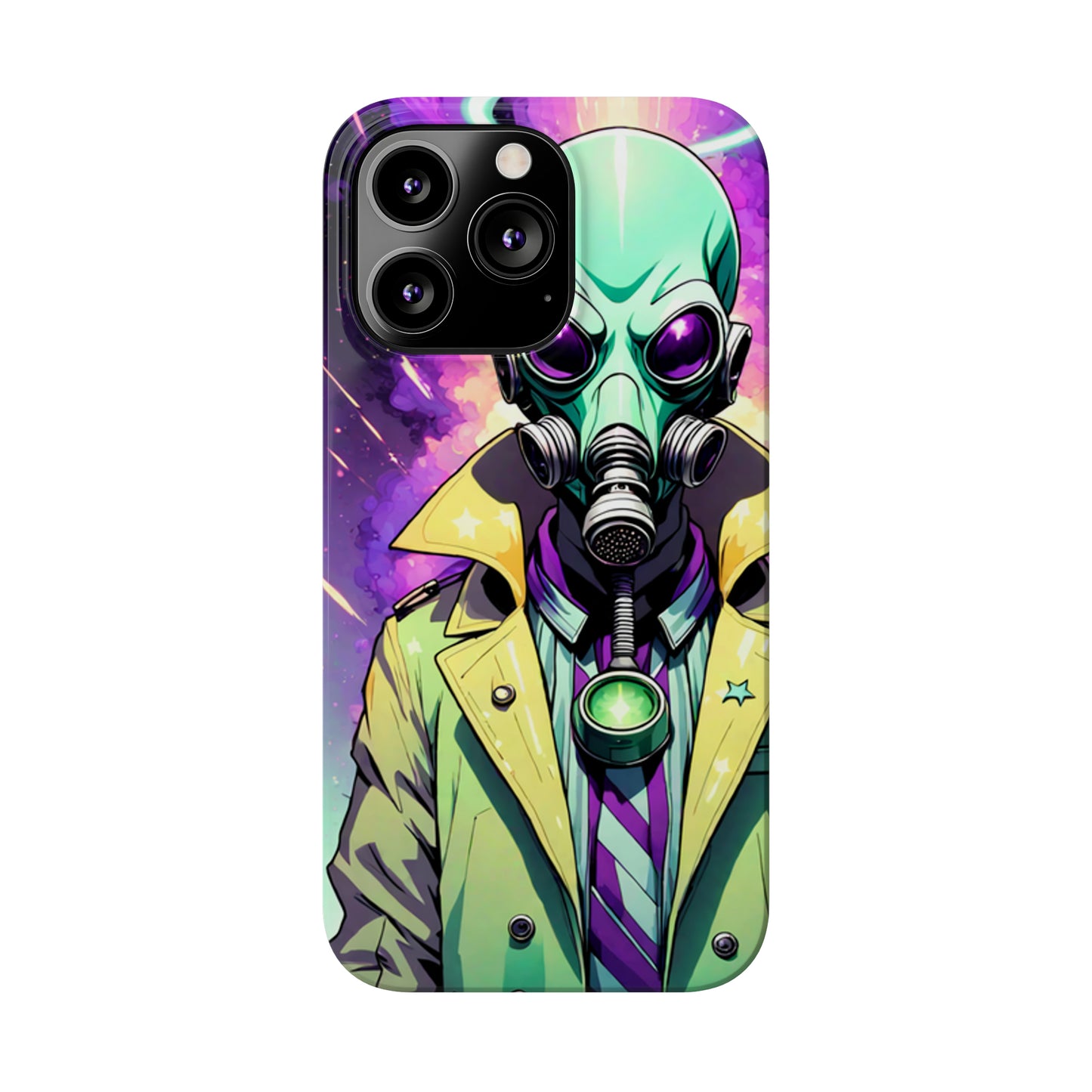 The Alien Inspector iPhone 15 –13 Slim Phone Case