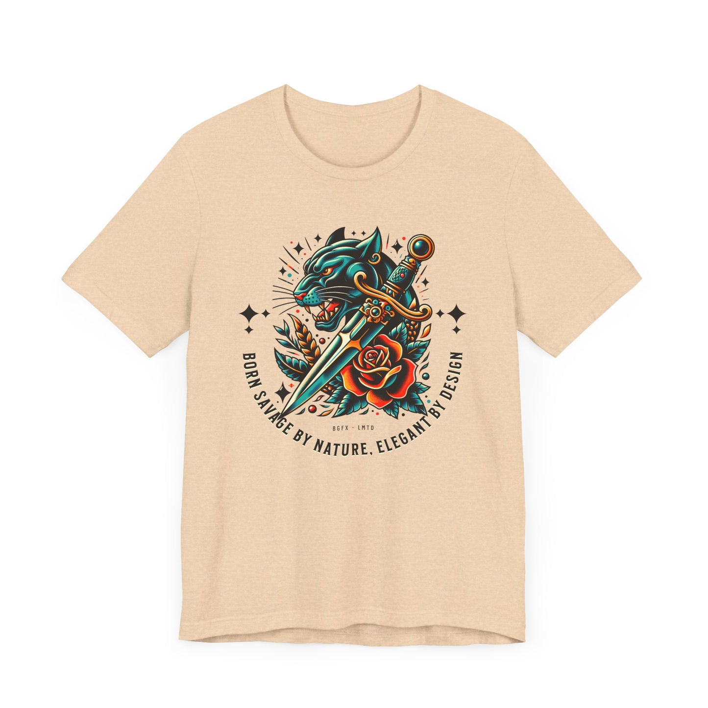Savage By Nature Tattoo Tee