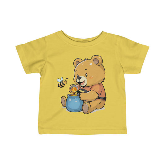 Honey Bear Infant Fine Jersey Tee