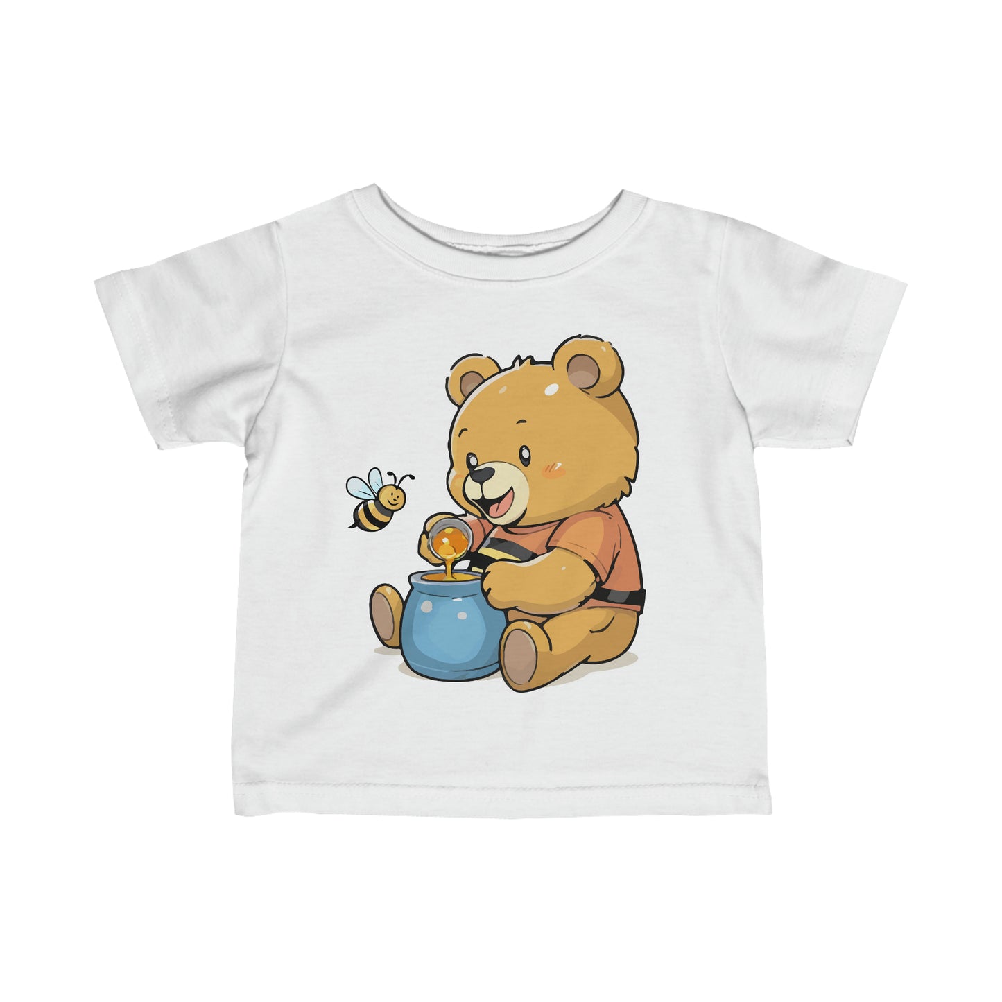 Honey Bear Infant Fine Jersey Tee