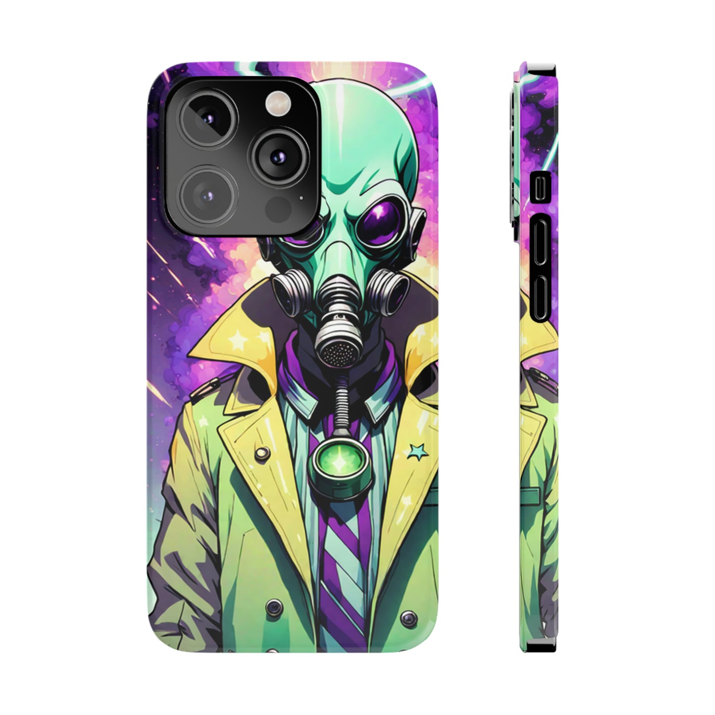 The Alien Inspector iPhone 15 –13 Slim Phone Case