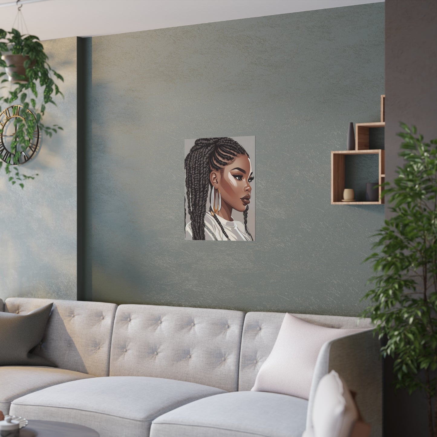 Braids - Satin Posters (210gsm)