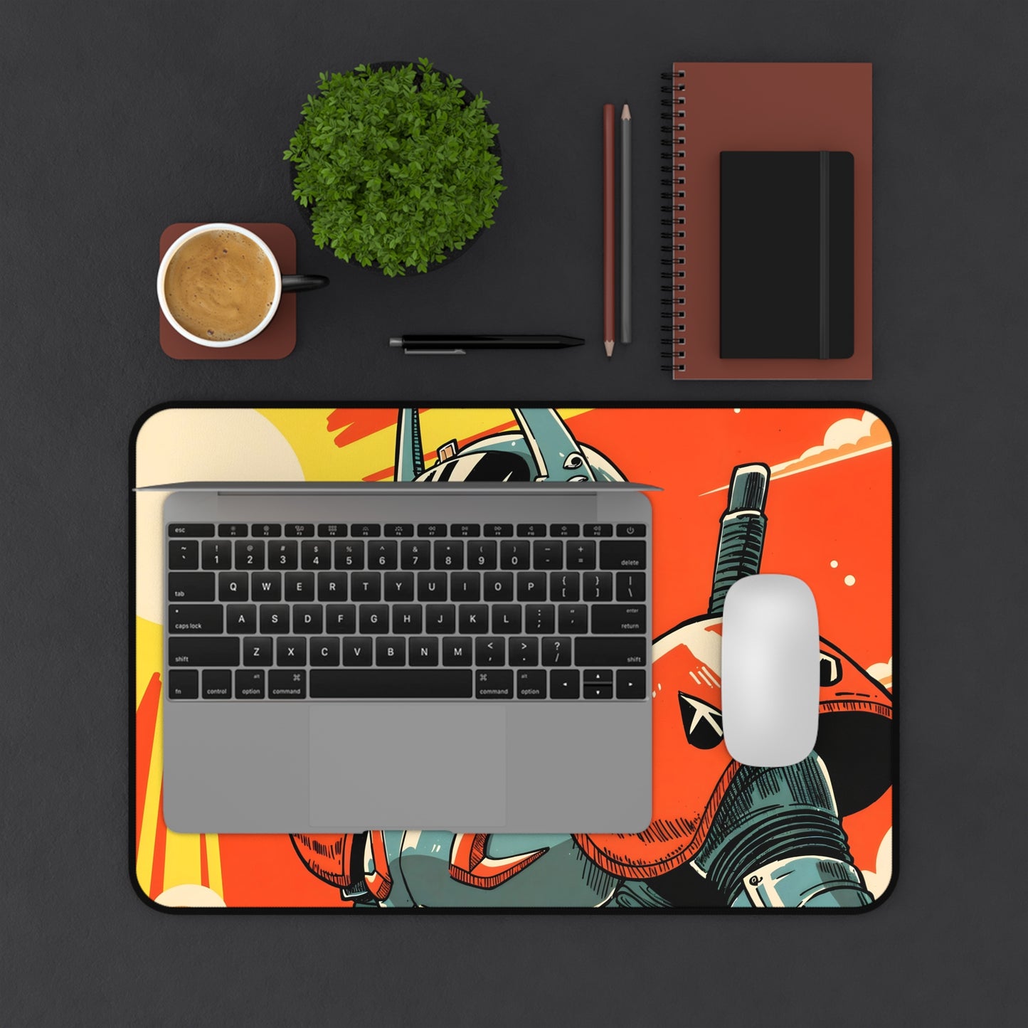 Epic Conquest Anime Gaming Mouse Pad Desk Mat