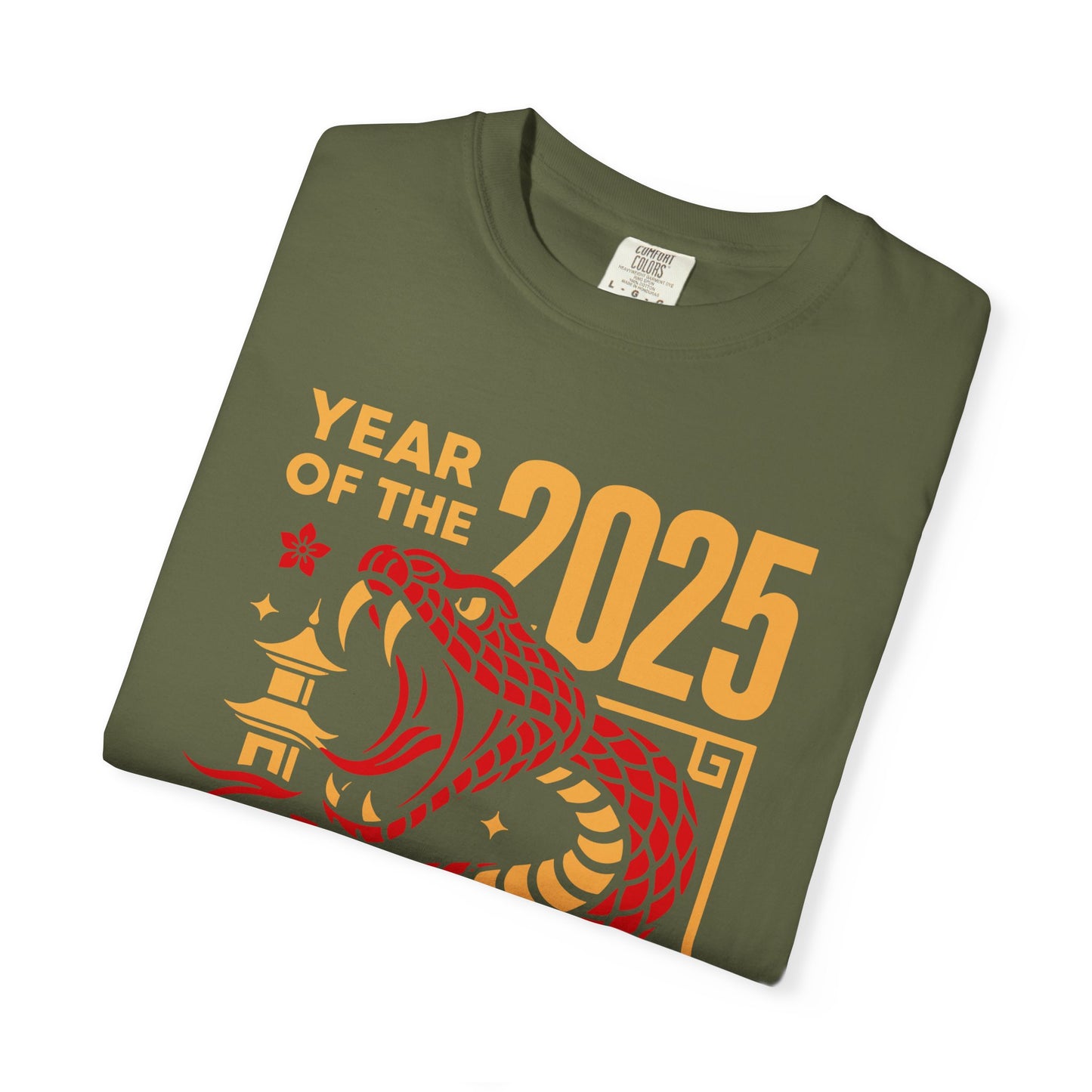 2025 Year of the Snake Unisex T-Shirt - Celebrate Lunar New Year with Style