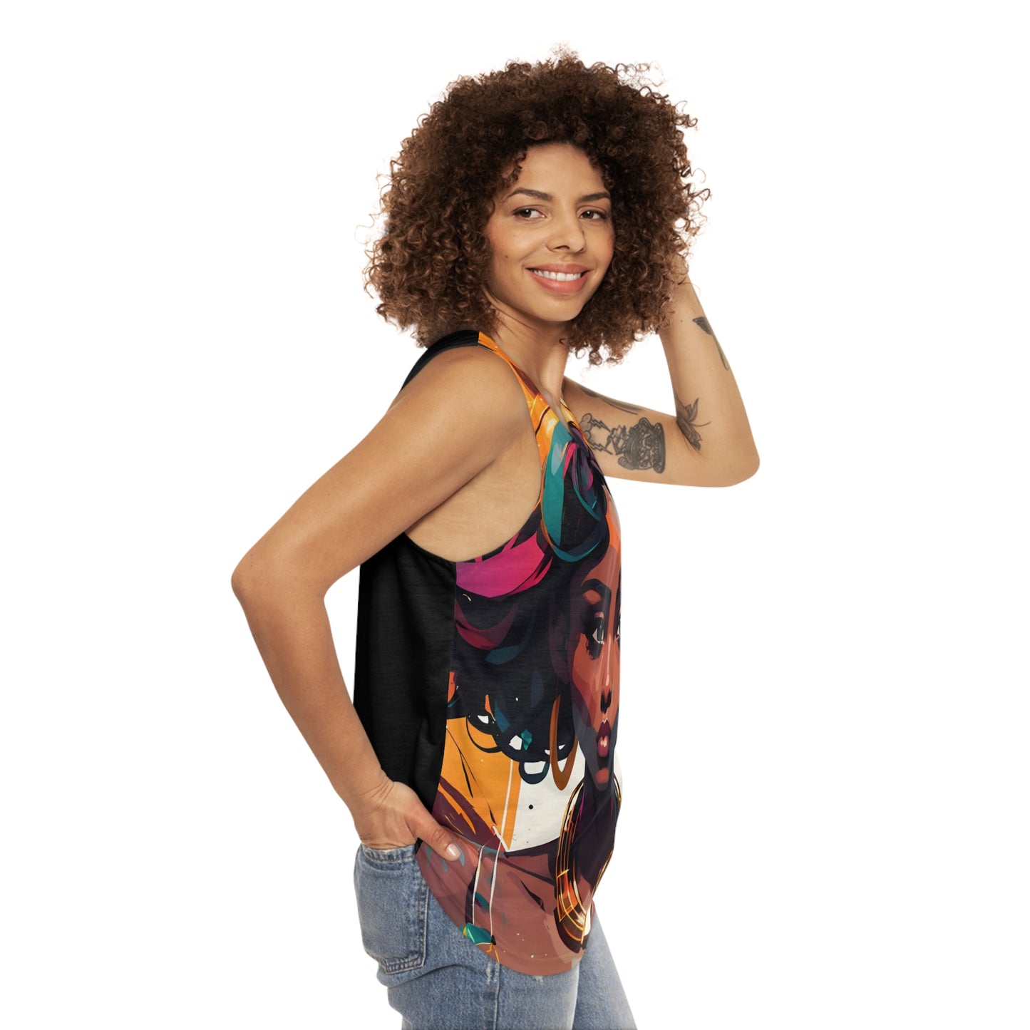 Blaze Tank Top (AOP)