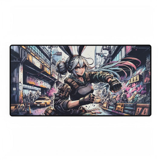 Mad Rabbit Street Fighter Mouse Pad and Desk Mat