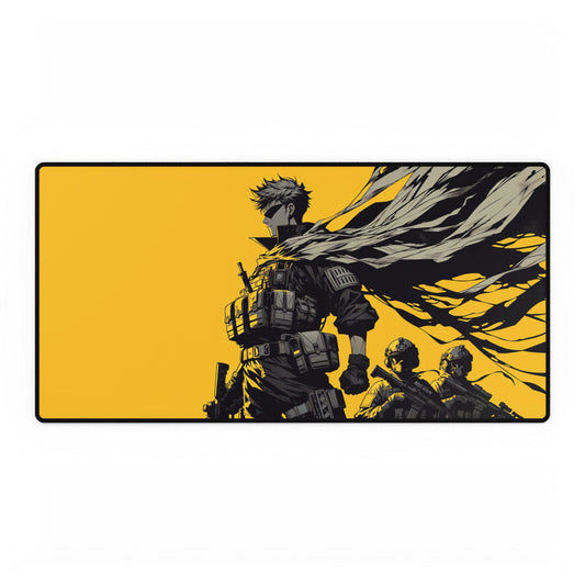 Soldier of Fortune Ready for Battle Gaming Mouse Pad Desk Mat