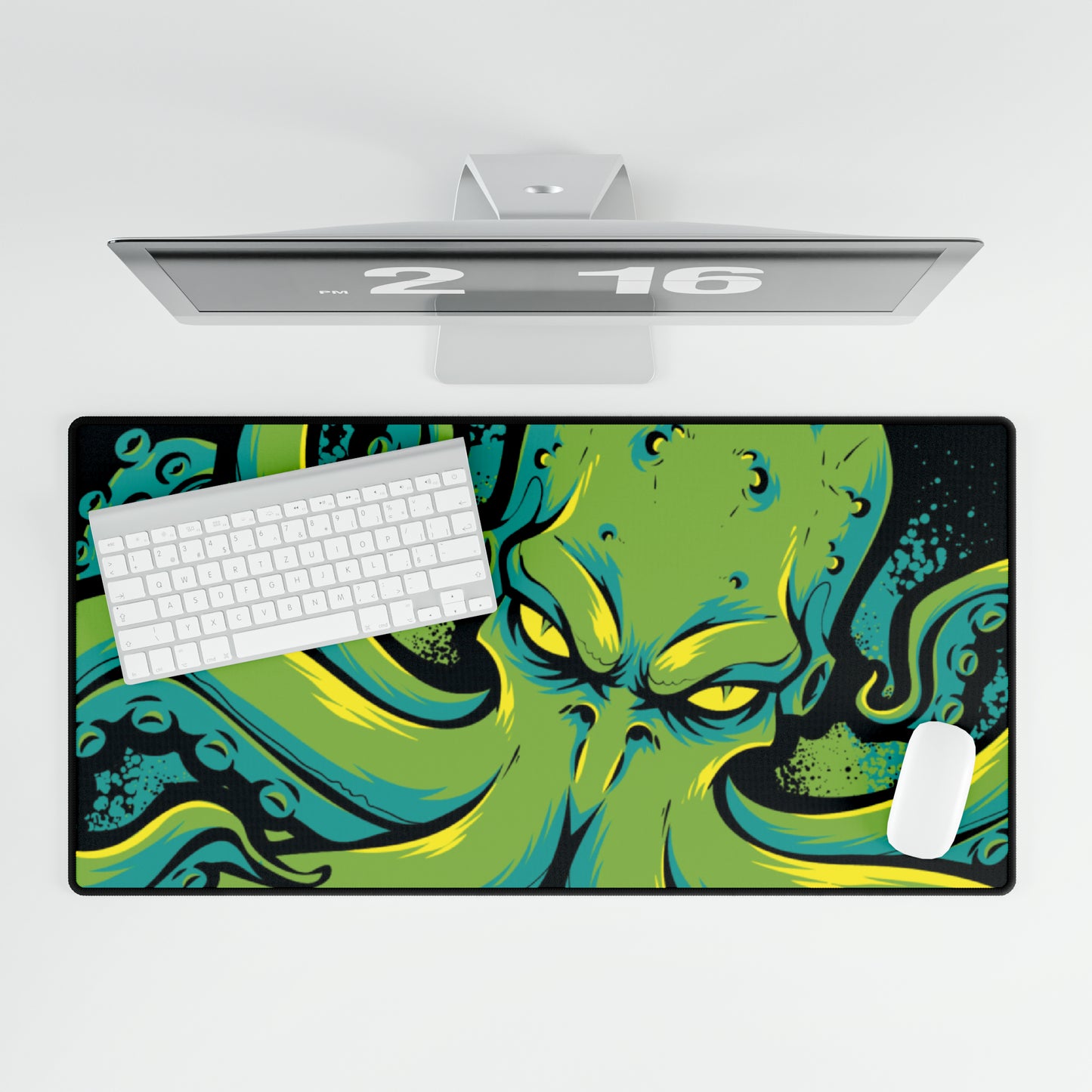 Deep Blue Sea Creature Desk Mat