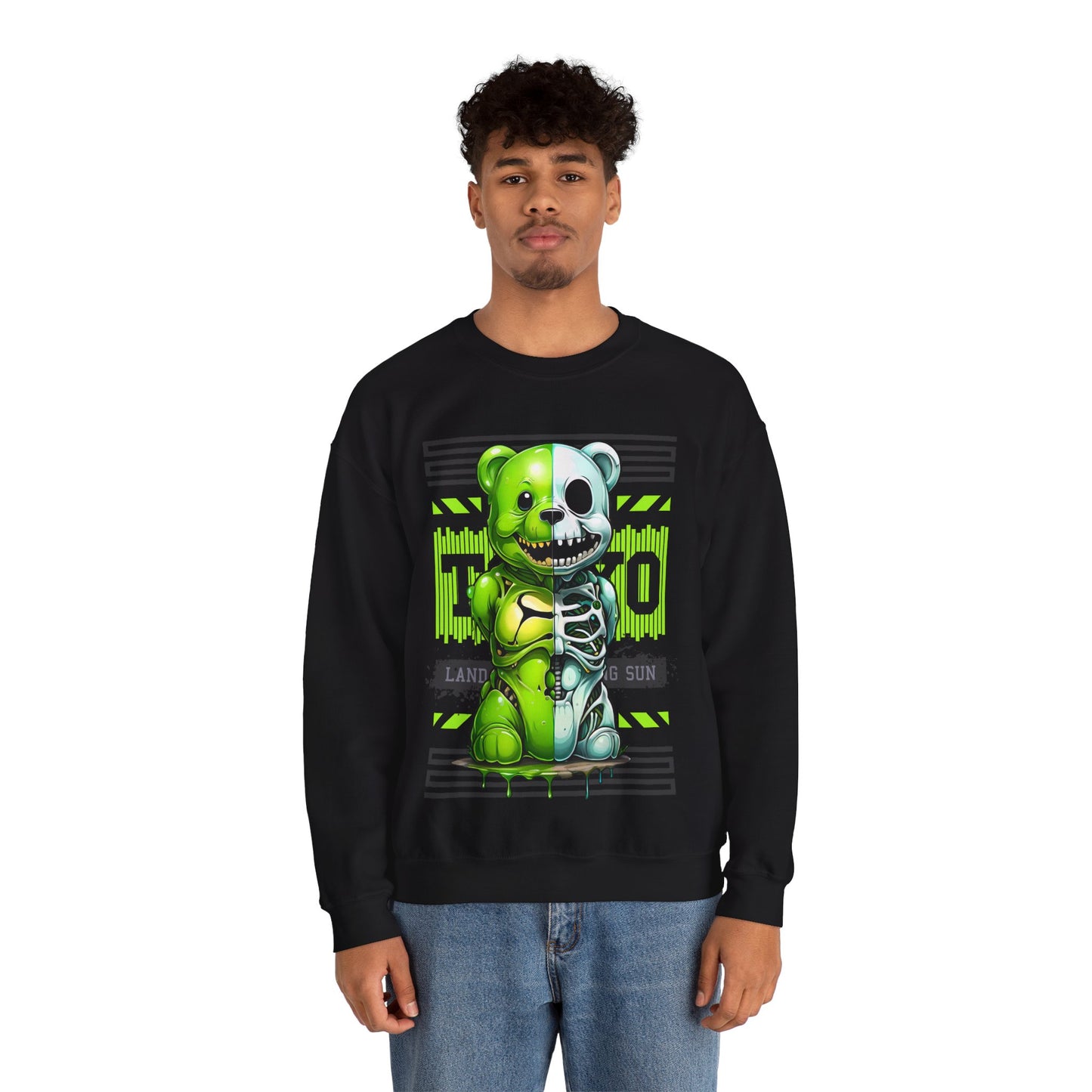 Gummy Bear Zombie Skeleton Sweatshirt