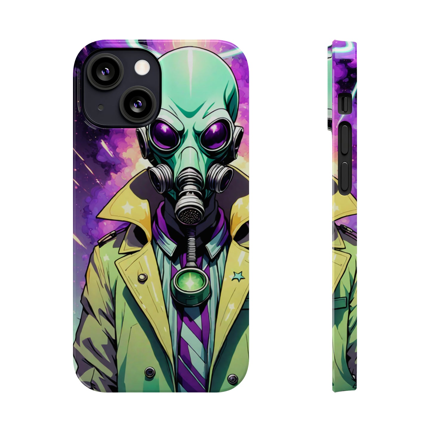 The Alien Inspector iPhone 15 –13 Slim Phone Case