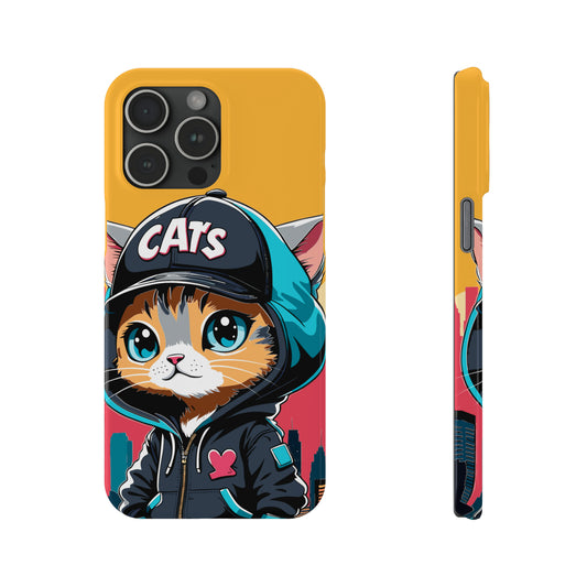 Street Cat Slim iPhone 15-13 Cases