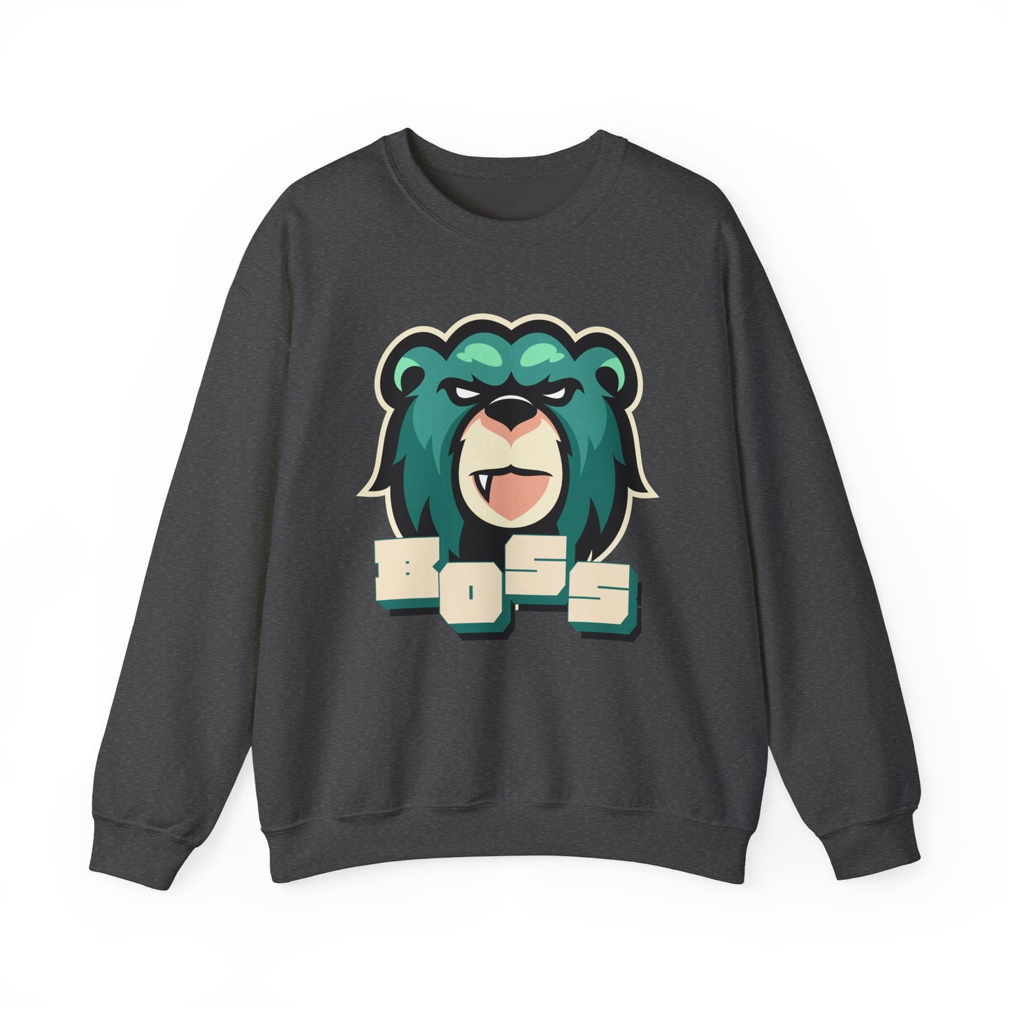Boss Bear Unisex Heavy Blend™ Crewneck Sweatshirt