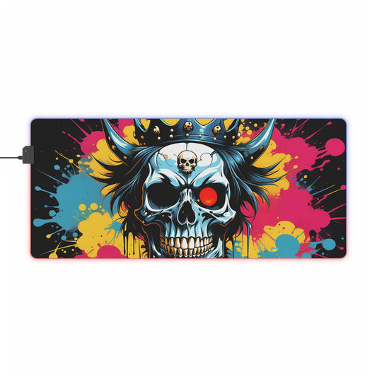 Skullz LED Gaming Mouse Pad