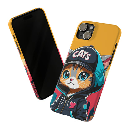 Street Cat Slim iPhone 15-13 Cases