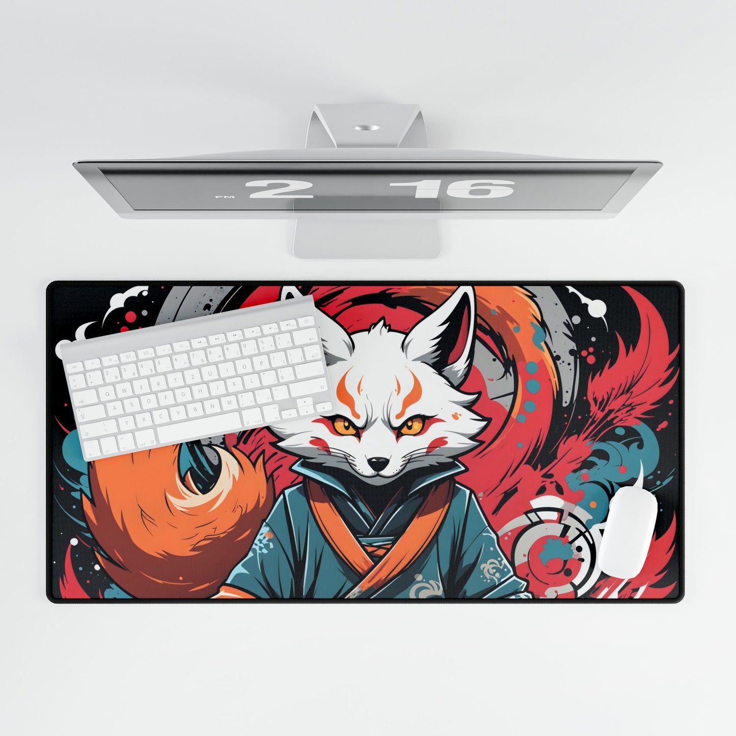 Kitsune XXL Mousepad Deskmat 31.5"