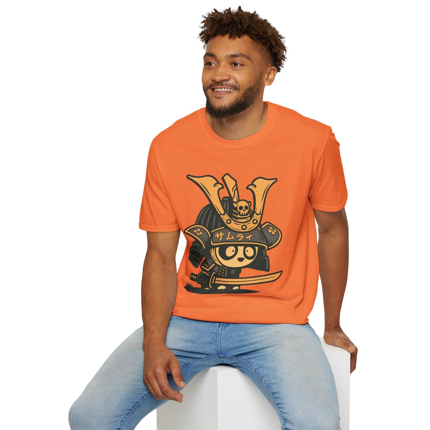 Kawaii Samurai Panda T-Shirt