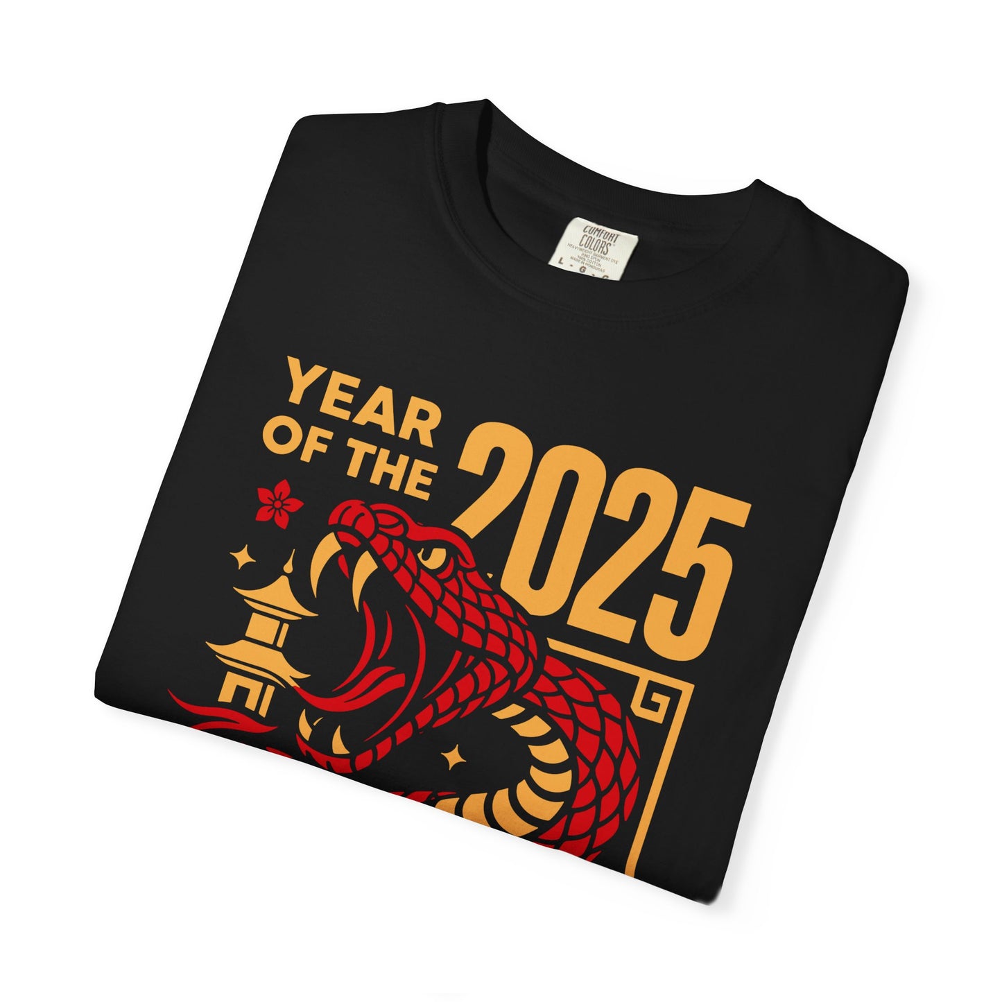 2025 Year of the Snake Unisex T-Shirt - Celebrate Lunar New Year with Style