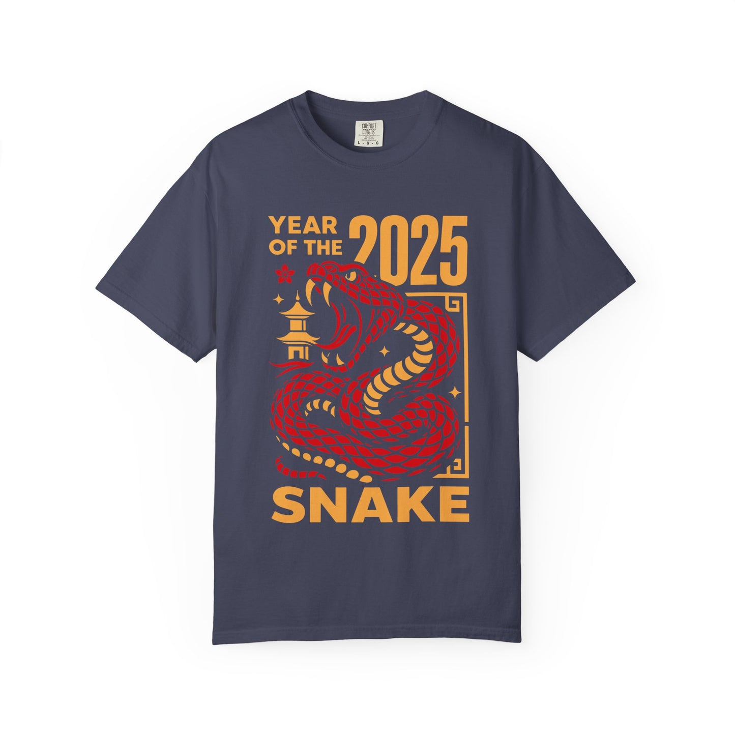 2025 Year of the Snake Unisex T-Shirt - Celebrate Lunar New Year with Style