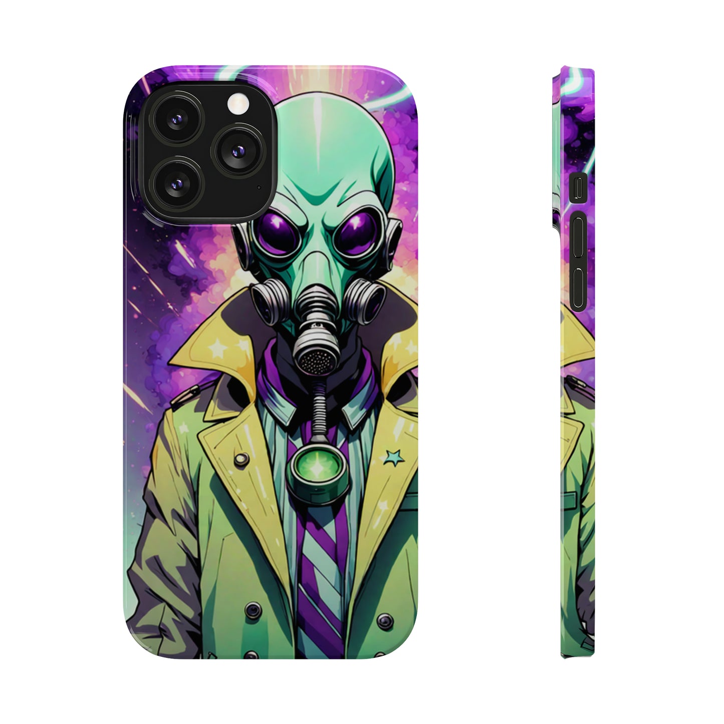The Alien Inspector iPhone 15 –13 Slim Phone Case