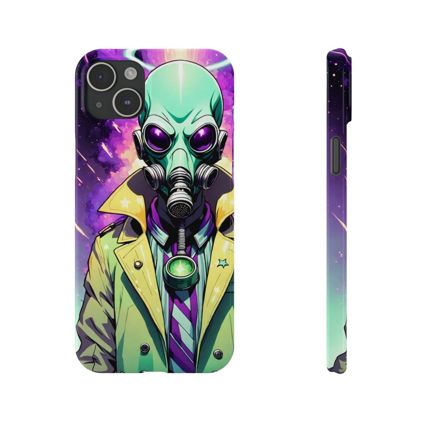 The Alien Inspector iPhone 15 –13 Slim Phone Case