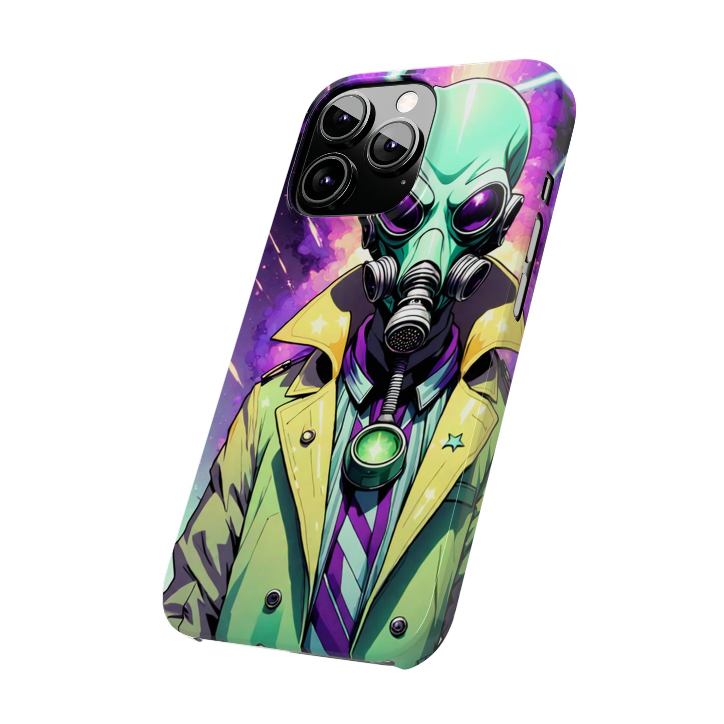 The Alien Inspector iPhone 15 –13 Slim Phone Case