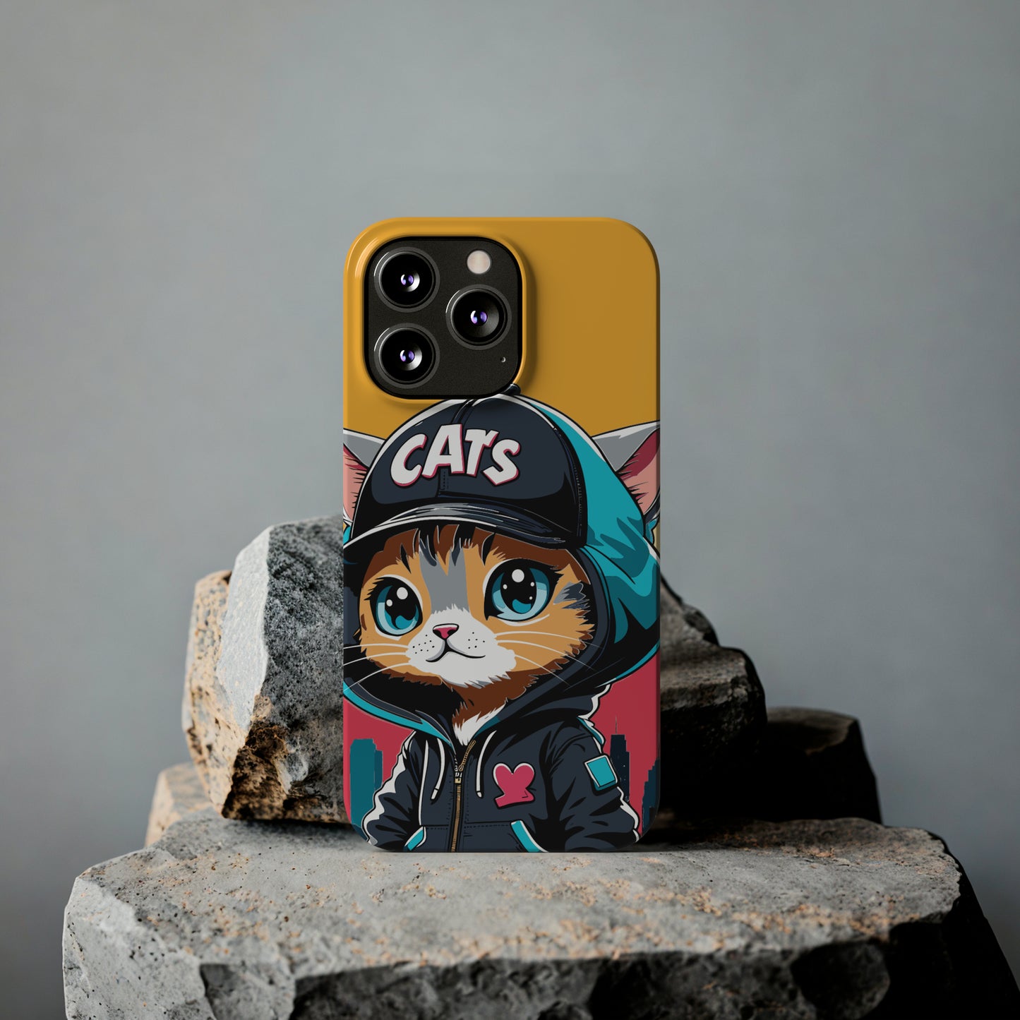 Street Cat Slim iPhone 15-13 Cases