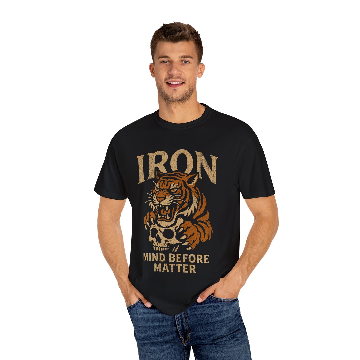 Iron Tiger Unisex T-Shirt | Mind Before Matter Tee