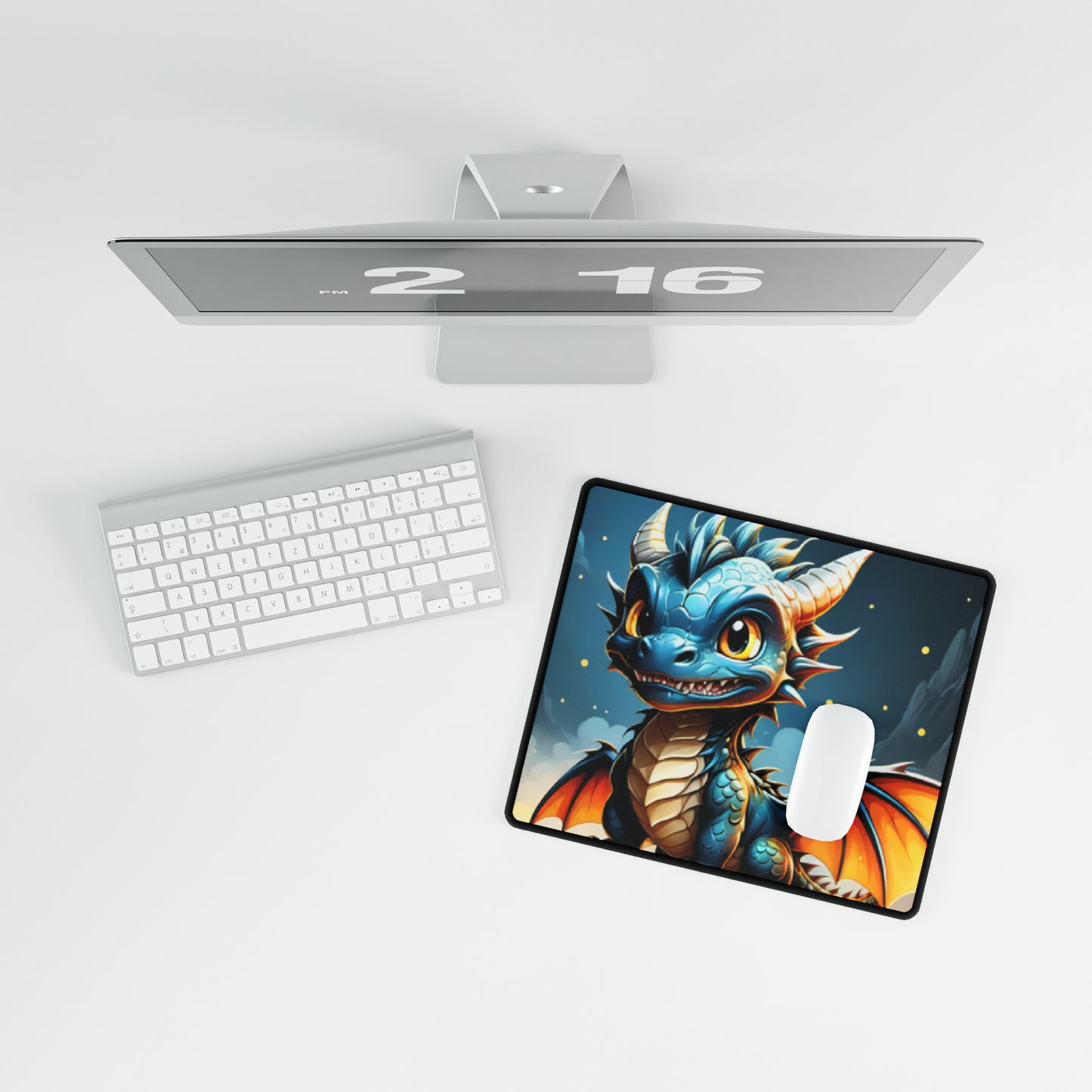Tiny Sprite Dragon Mousepad / Deskmat