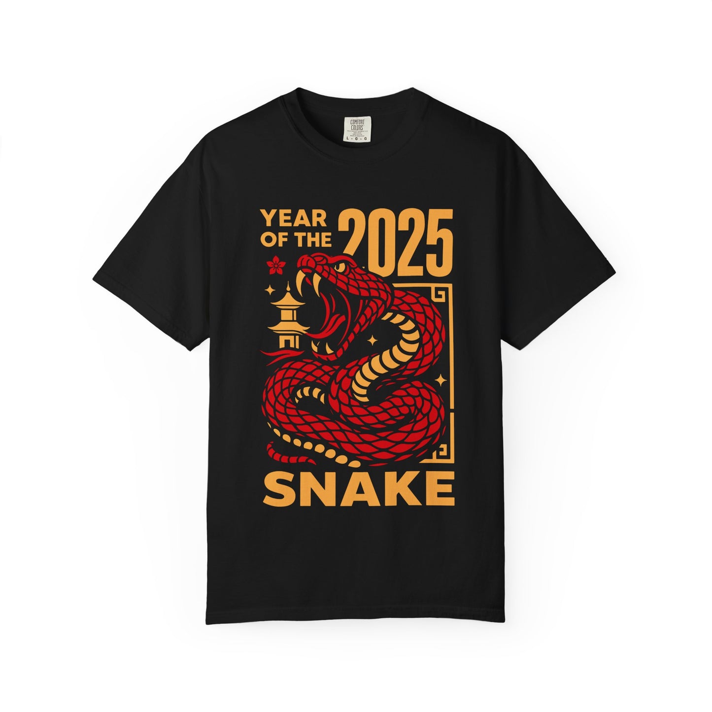 2025 Year of the Snake Unisex T-Shirt - Celebrate Lunar New Year with Style