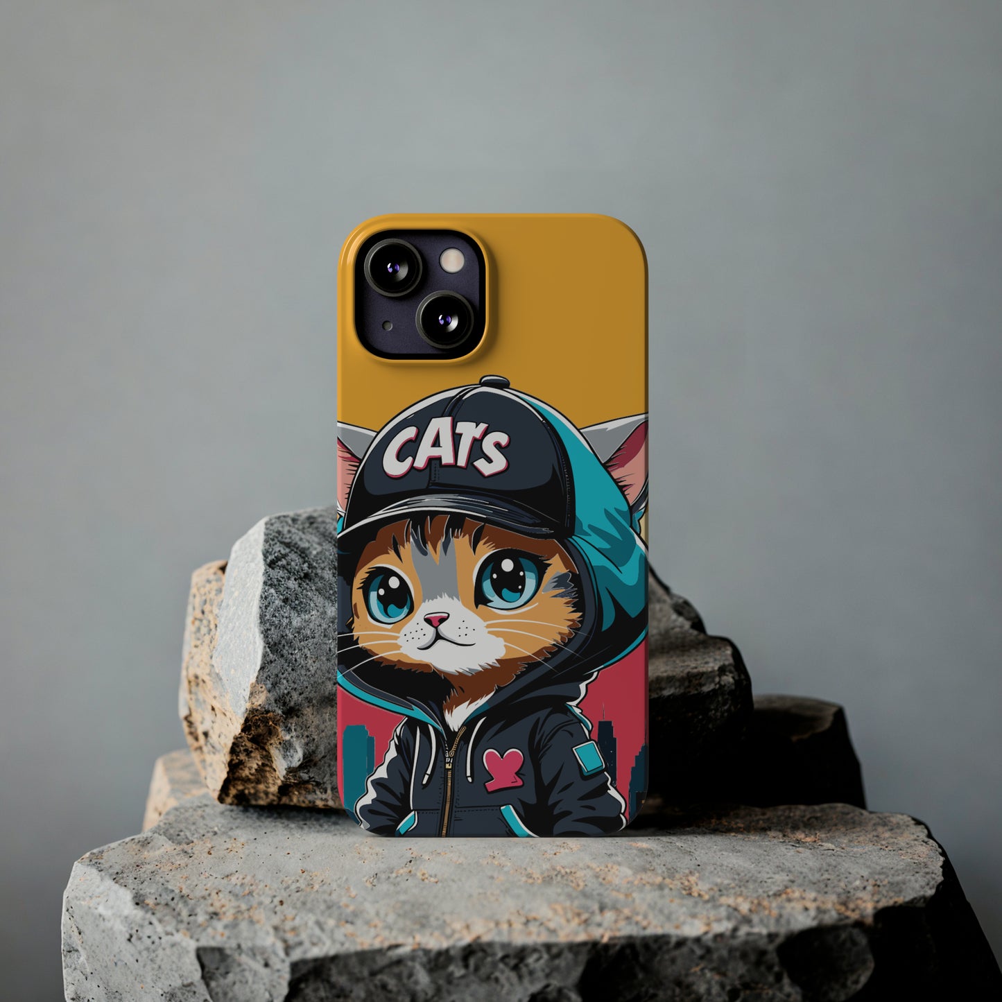 Street Cat Slim iPhone 15-13 Cases