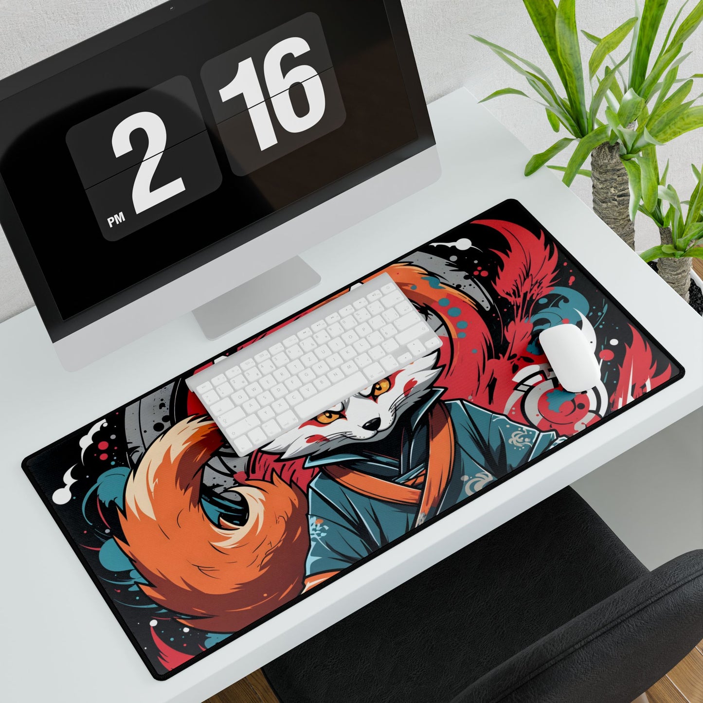 Kitsune XXL Mousepad Deskmat 31.5"