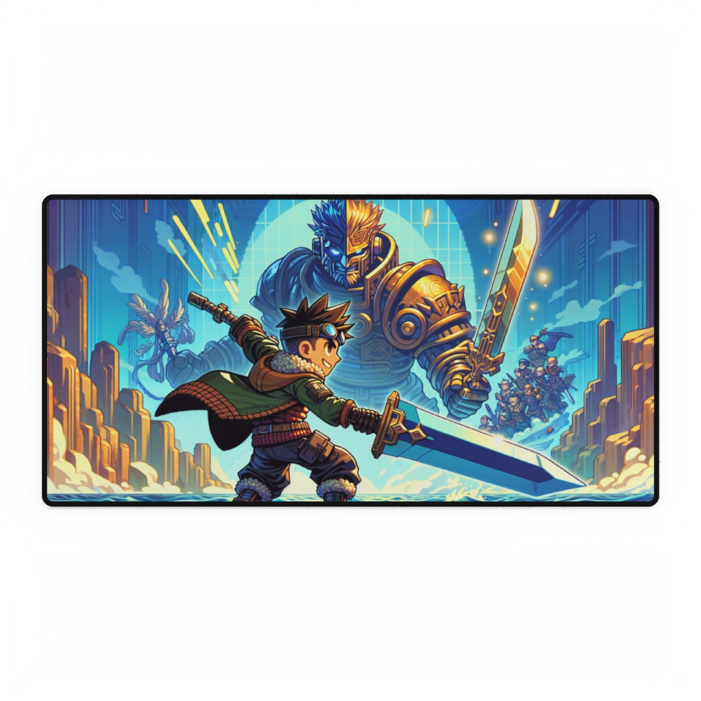 Final Boss Desk Mat XL Mouse Pad
