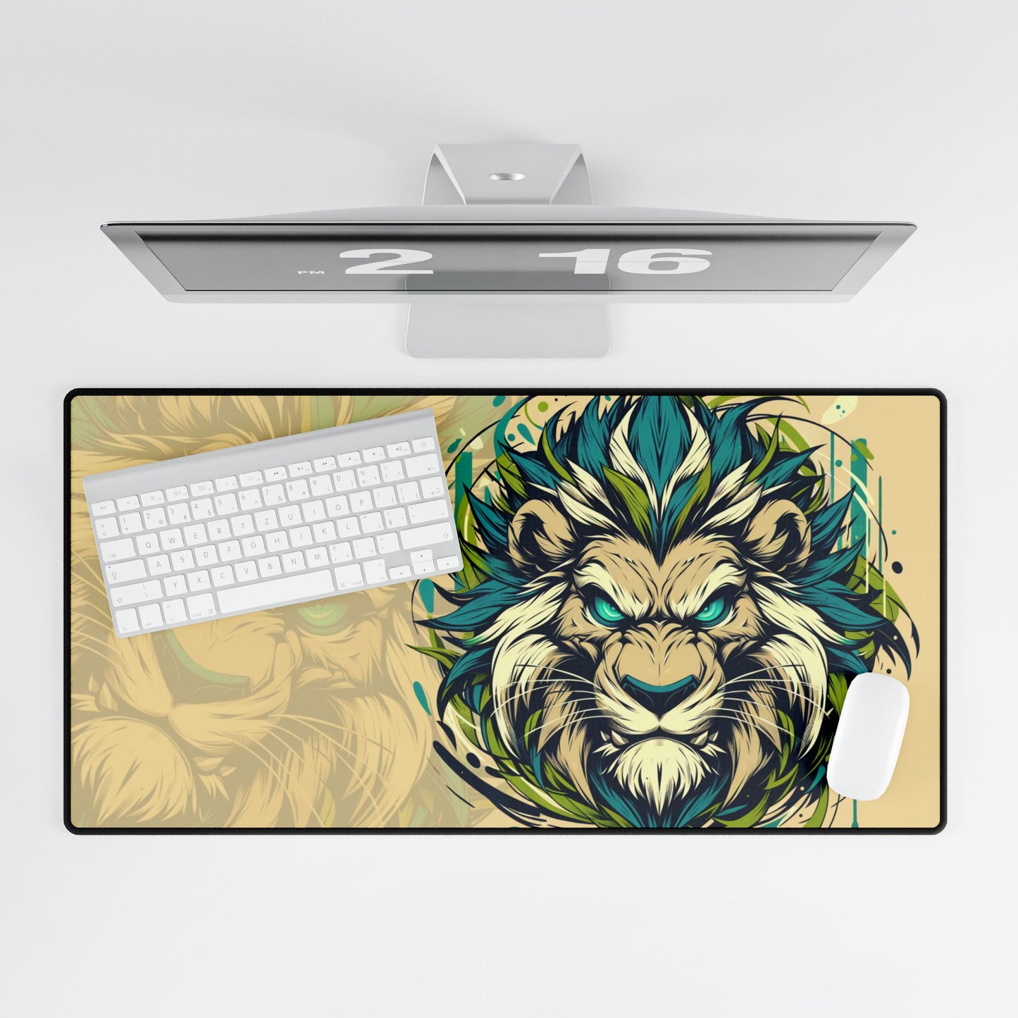 Savage Lion XXL 31.5" Mousepad - Deskmat
