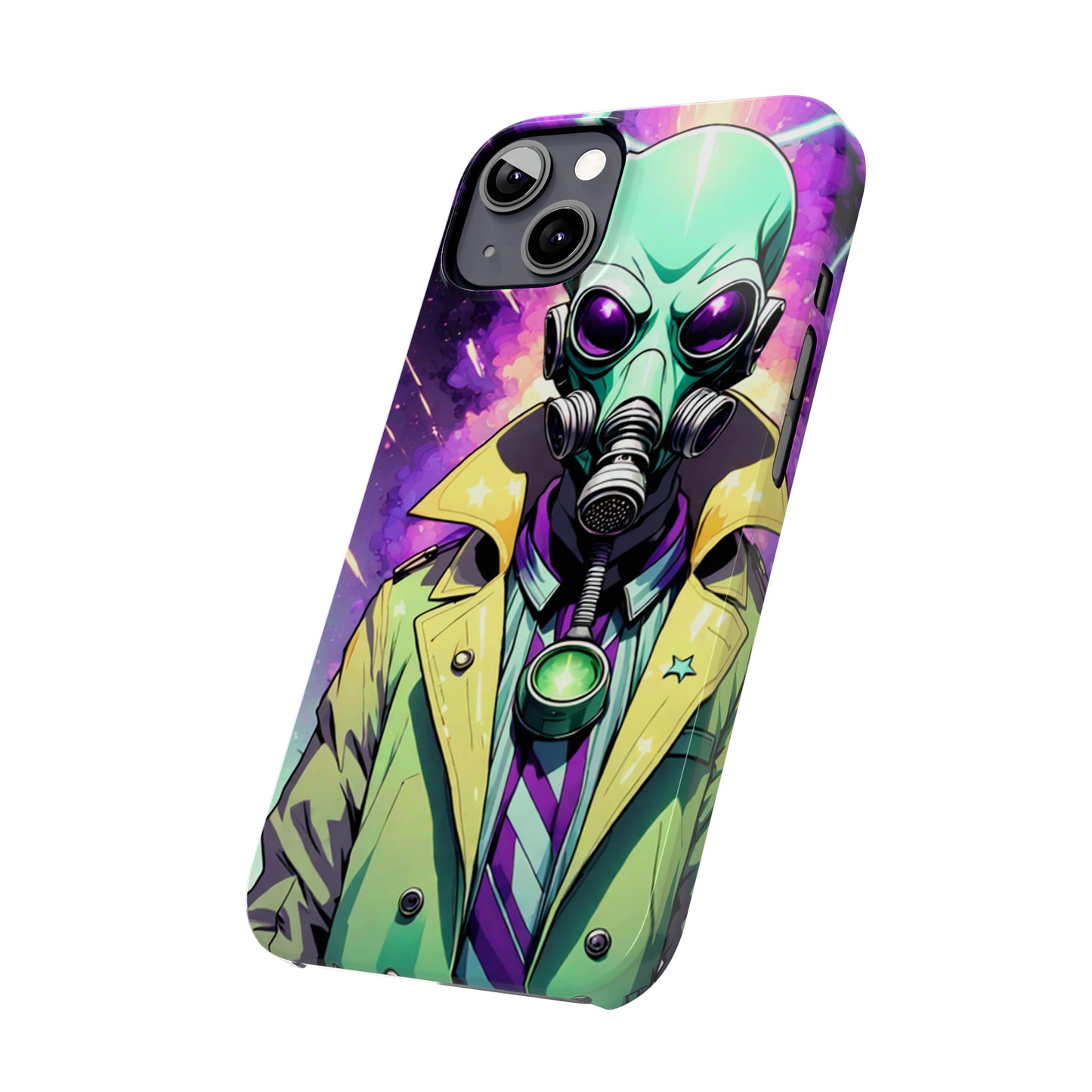 The Alien Inspector iPhone 15 –13 Slim Phone Case