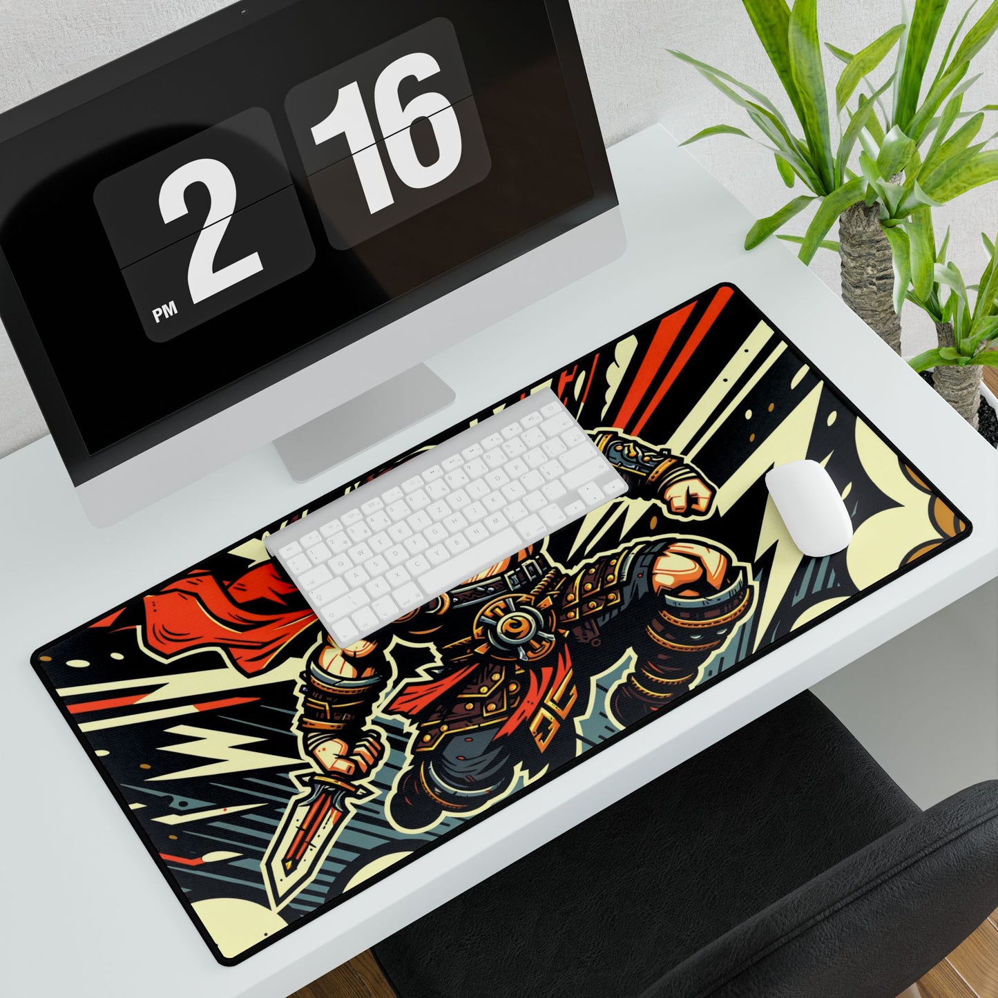 Viking Attack Large Extended Gaming Mouse Pad Desk Mat