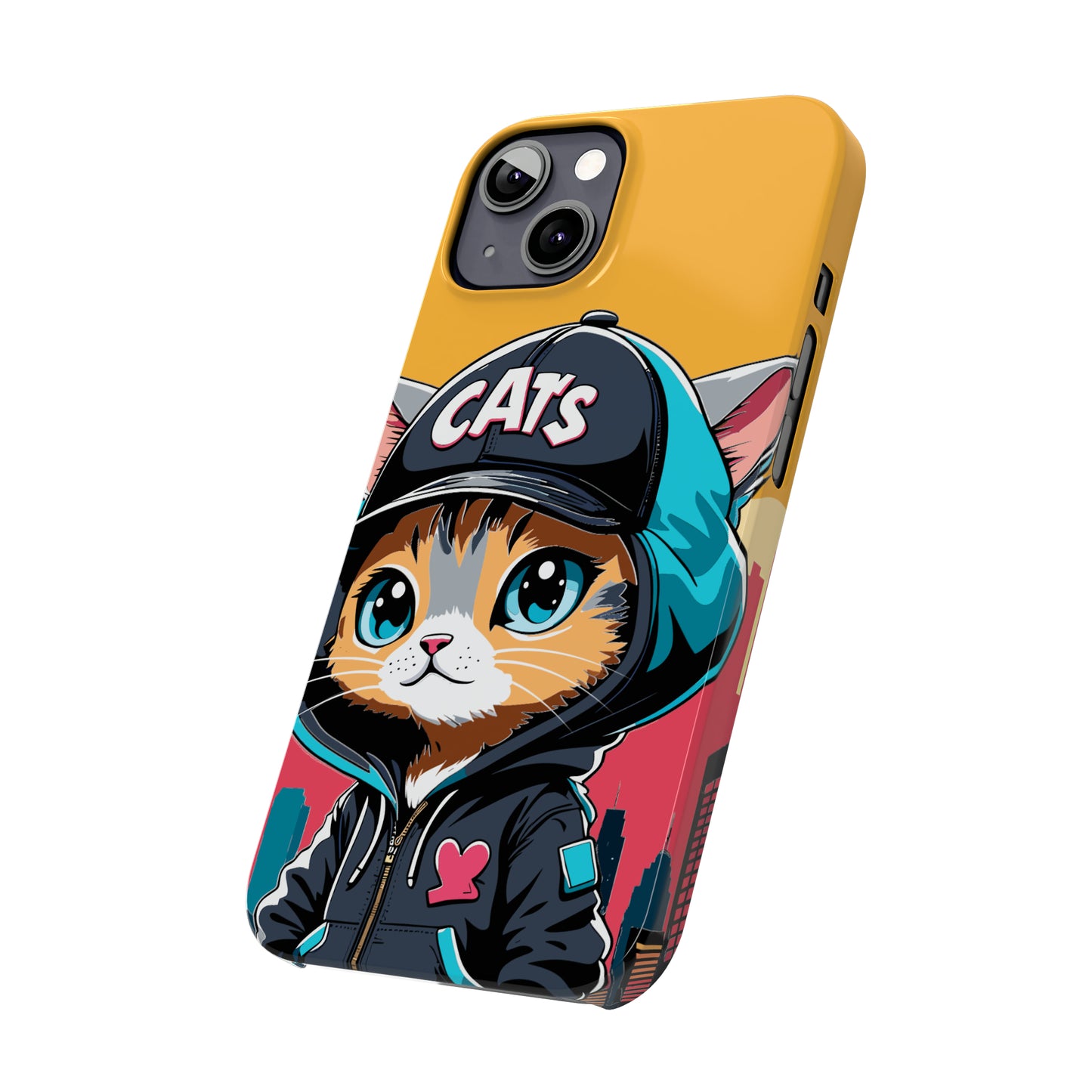 Street Cat Slim iPhone 15-13 Cases