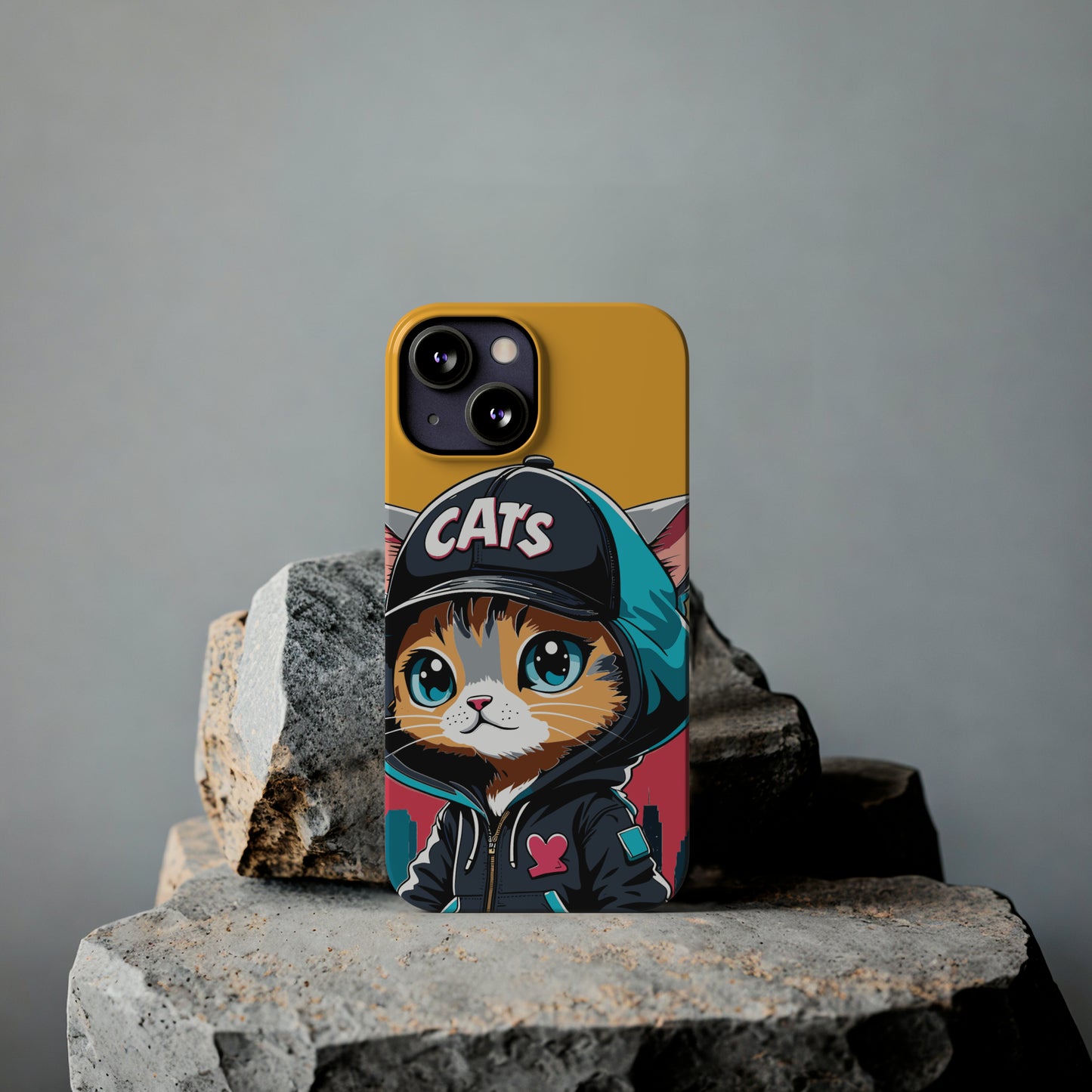 Street Cat Slim iPhone 15-13 Cases