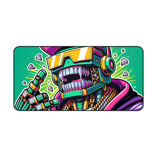 Ice Grilled Robot XXL Mousepad Desk Mat
