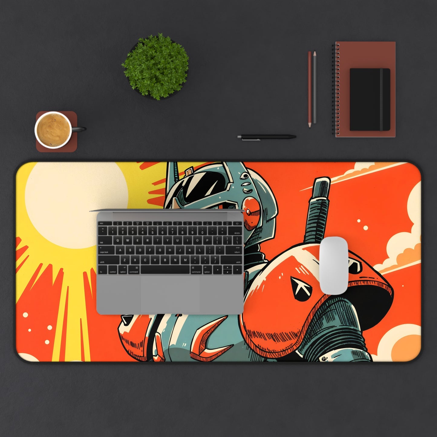Epic Conquest Anime Gaming Mouse Pad Desk Mat