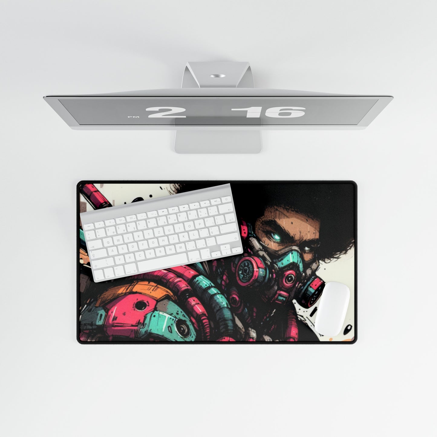 Apocalyptic Warzone Mouse Pad and Desk Mat
