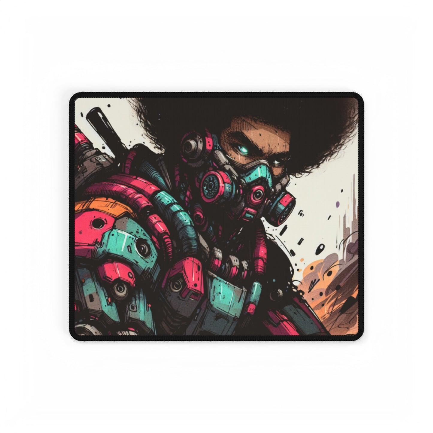 Apocalyptic Warzone Mouse Pad and Desk Mat
