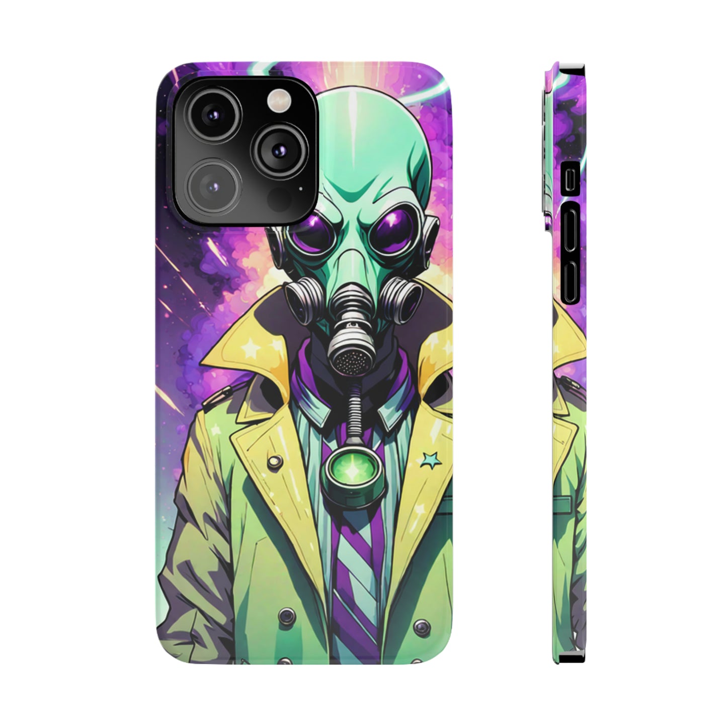 The Alien Inspector iPhone 15 –13 Slim Phone Case