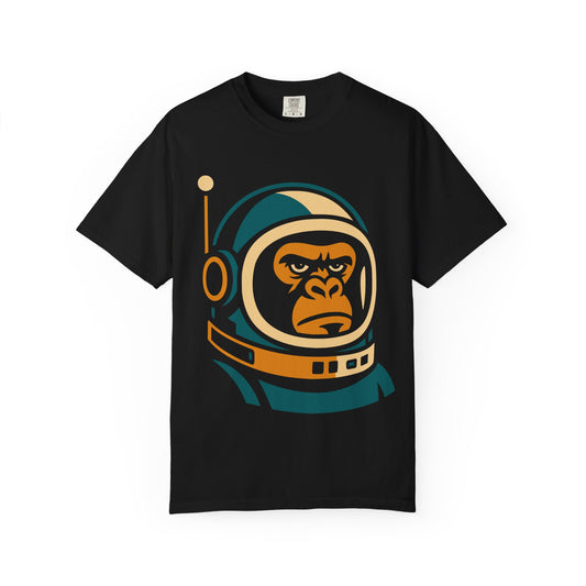 Astronaut Gorilla Unisex T-Shirt - Fun Space-Themed Cotton Tee