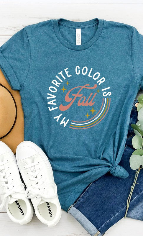 My Favorite Color is Fall PLUS Graphic Tee