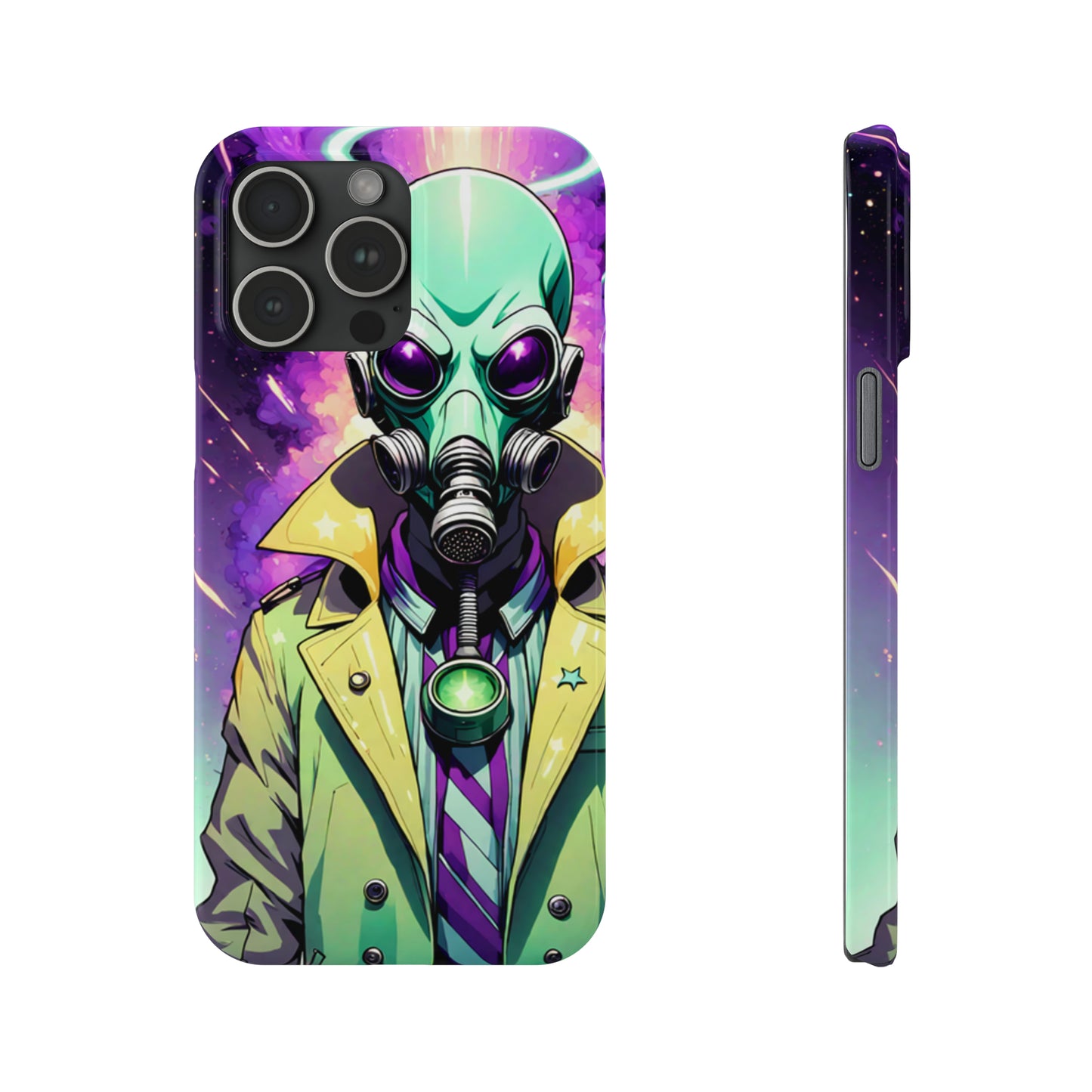 The Alien Inspector iPhone 15 –13 Slim Phone Case