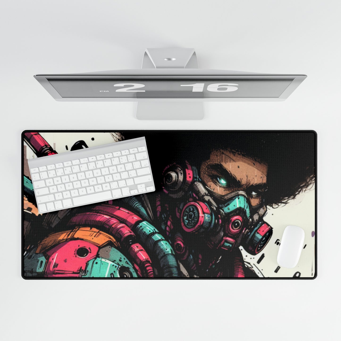 Apocalyptic Warzone Mouse Pad and Desk Mat